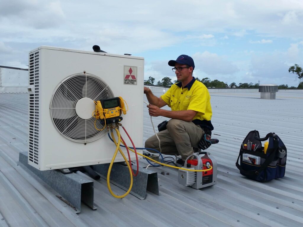 Alan doing some troubleshooting